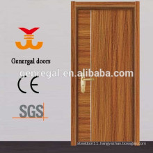 Modern MDF interior melamine wood door